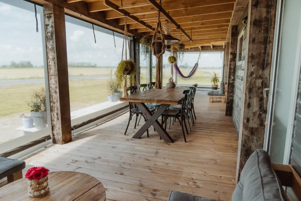 Tiny Farm House Met Hot Tub. Villa Menaldum Buitenkant foto